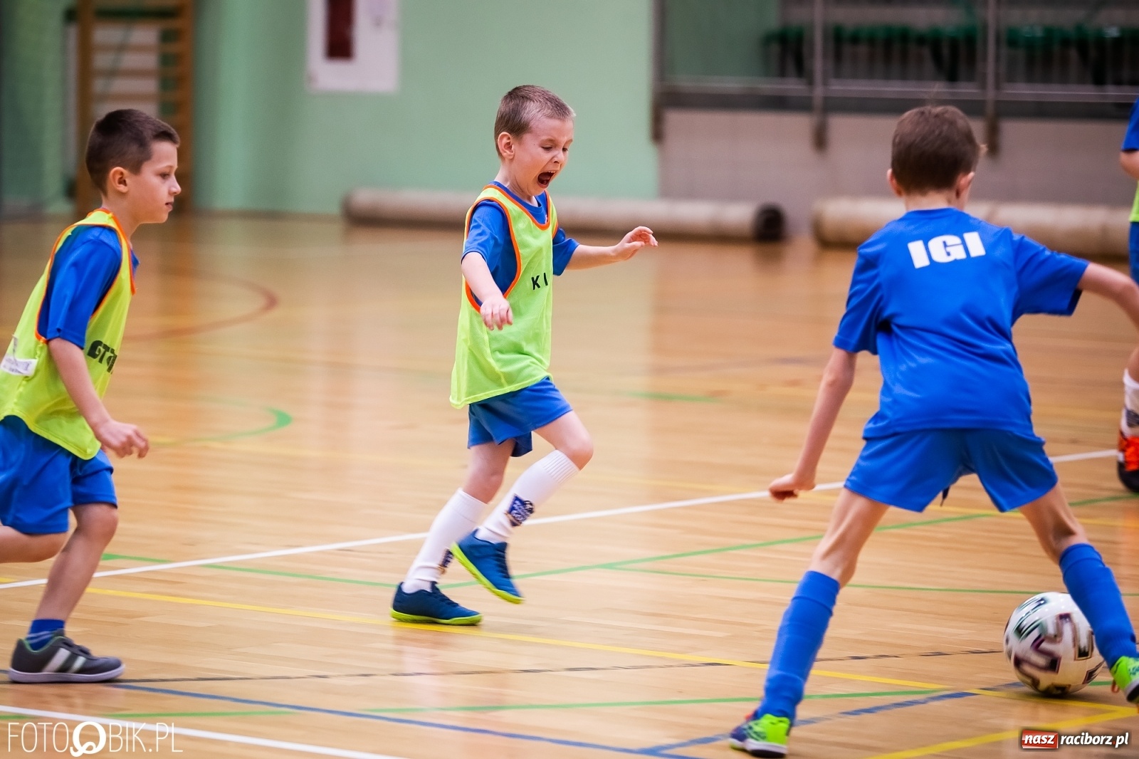 Zdjęcie w galerii na portalu naszraciborz.pl: Młodzi adepci futbolu rywalizowali w Arenie Rafako [FOTO] wiadomości z regionu