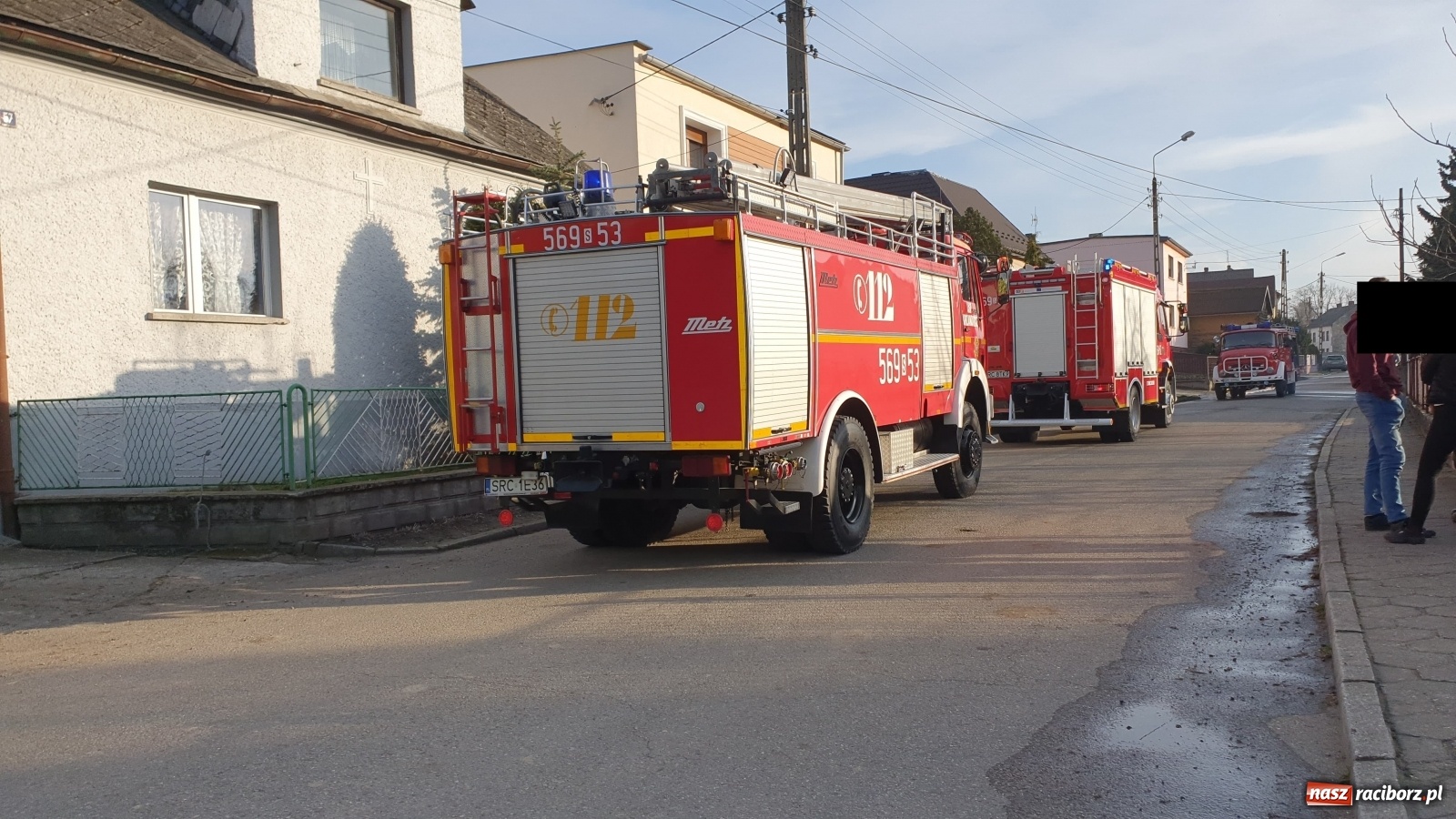 Zdjęcie w galerii na portalu naszraciborz.pl: Raport 998. Iskry z komina zapaliły izolację dachu  wiadomości z regionu