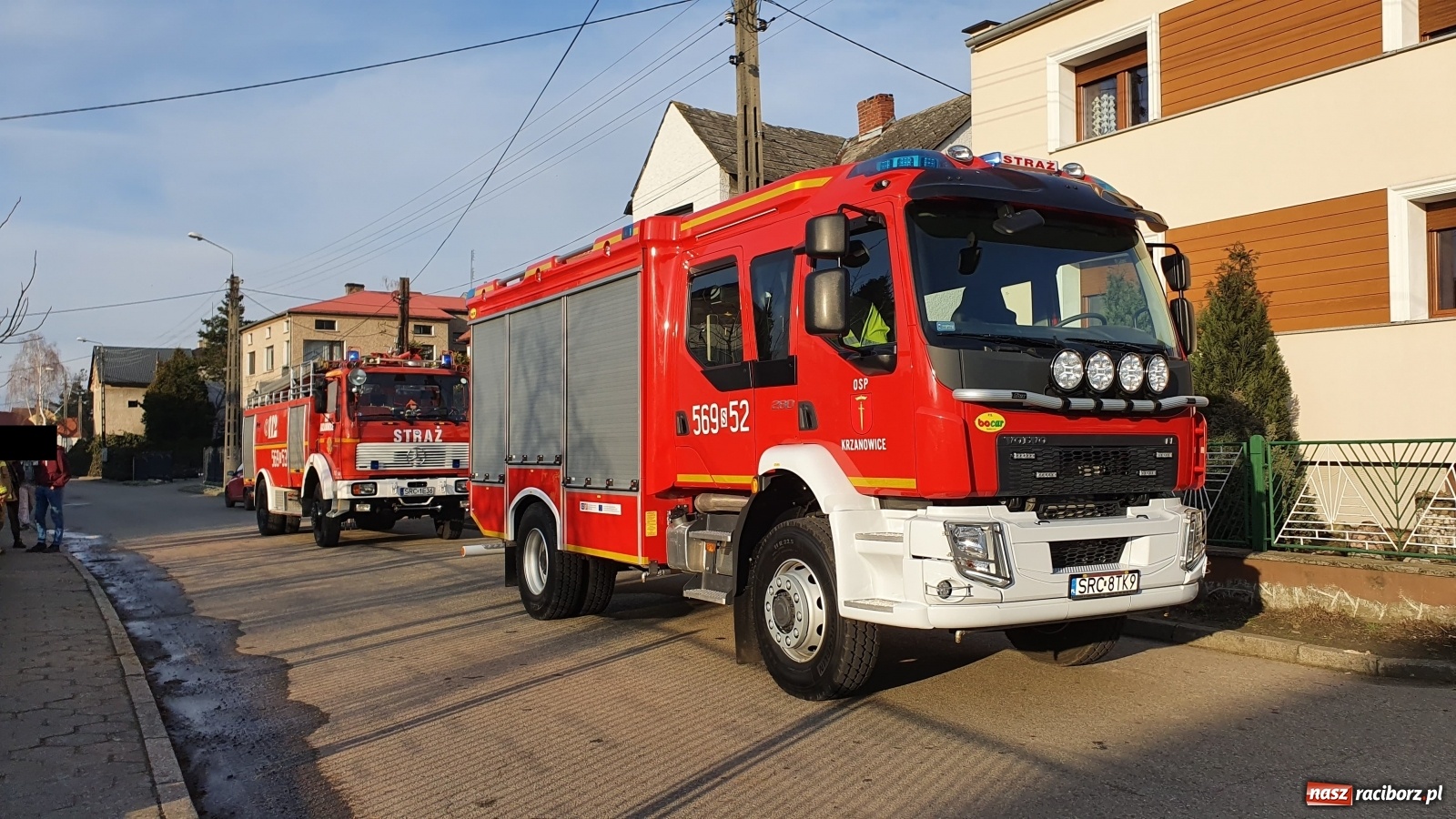 Zdjęcie w galerii na portalu naszraciborz.pl: Raport 998. Iskry z komina zapaliły izolację dachu  wiadomości z regionu
