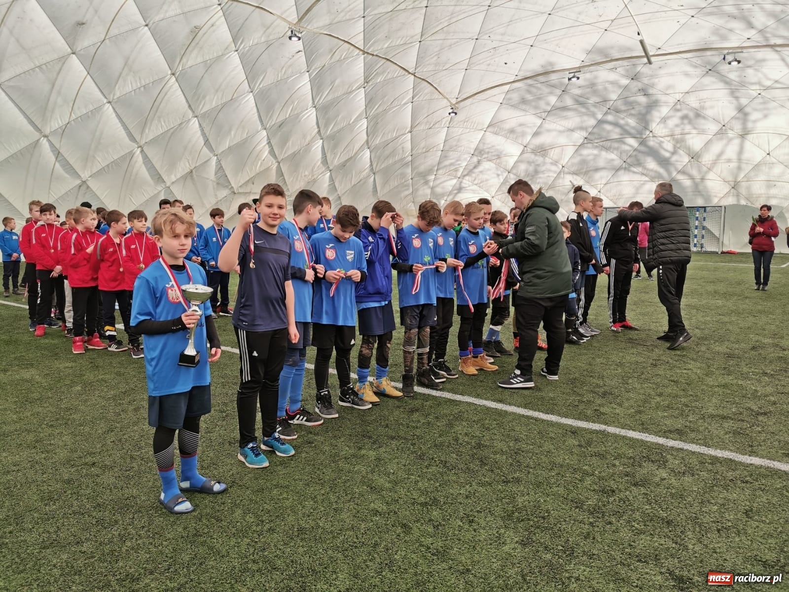 Zdjęcie w galerii na portalu naszraciborz.pl: Drugie miejsce Unii Racibórz na turnieju w Głuchołazach wiadomości z regionu