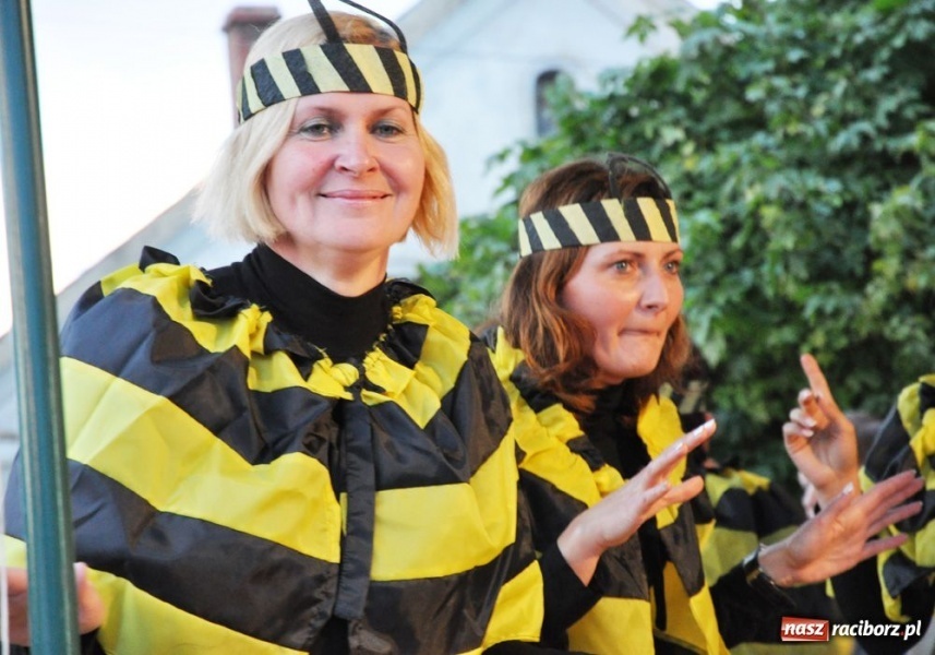 Zdjęcie w galerii na portalu naszraciborz.pl: Ksiądz hasał na scenie z pszczółkami wiadomości z regionu