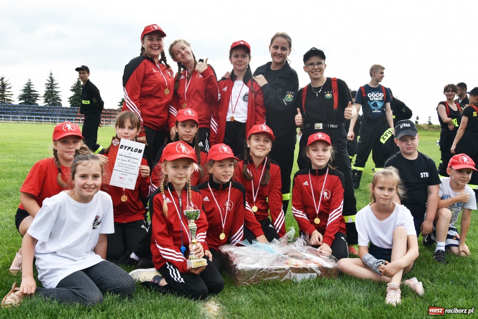 Zdjęcie w galerii na portalu naszraciborz.pl: Młodzieżowa drużyna z OSP Samborowice druga w Polsce  wiadomości z regionu