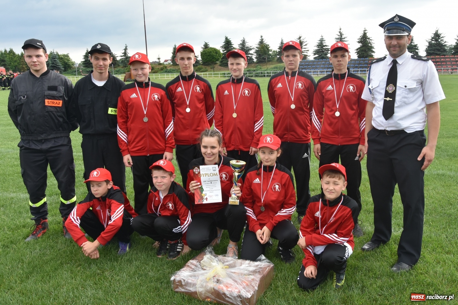 Zdjęcie w galerii na portalu naszraciborz.pl: Młodzieżowa drużyna z OSP Samborowice druga w Polsce  wiadomości z regionu