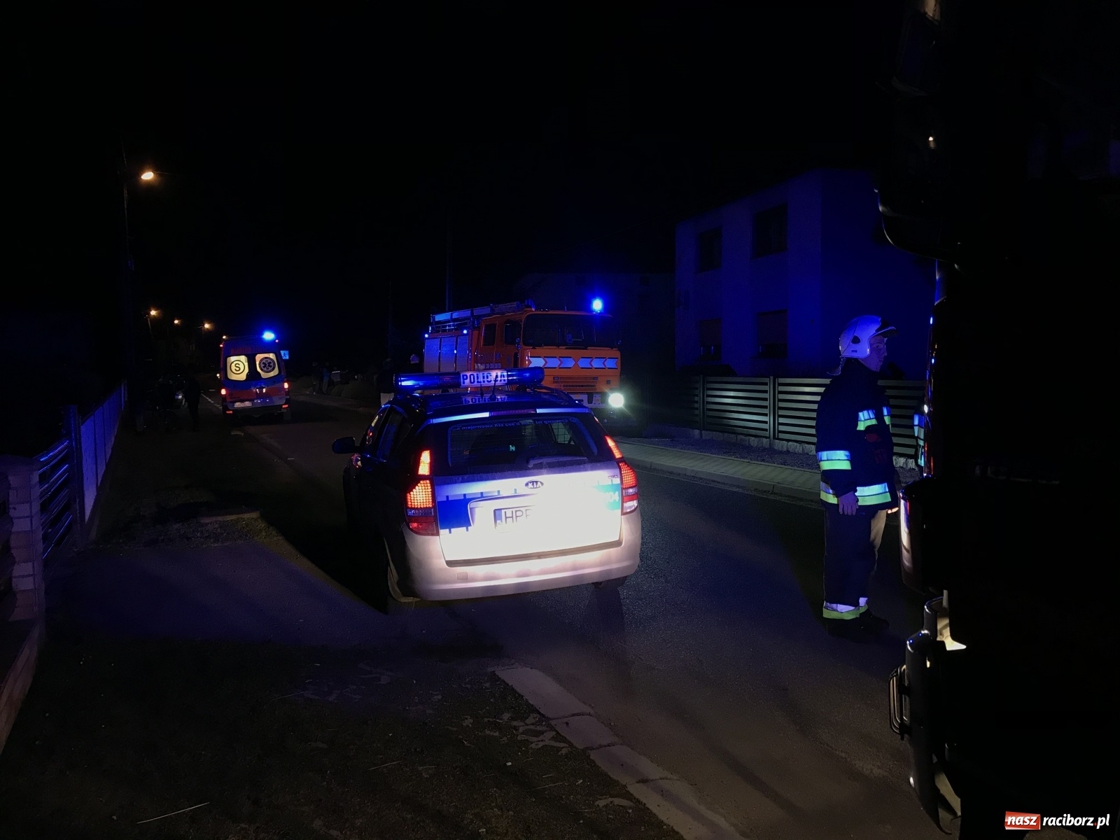 Zdjęcie w galerii na portalu naszraciborz.pl: Wybuch butli z gazem w Rudyszwałdzie [FOTO] wiadomości z regionu