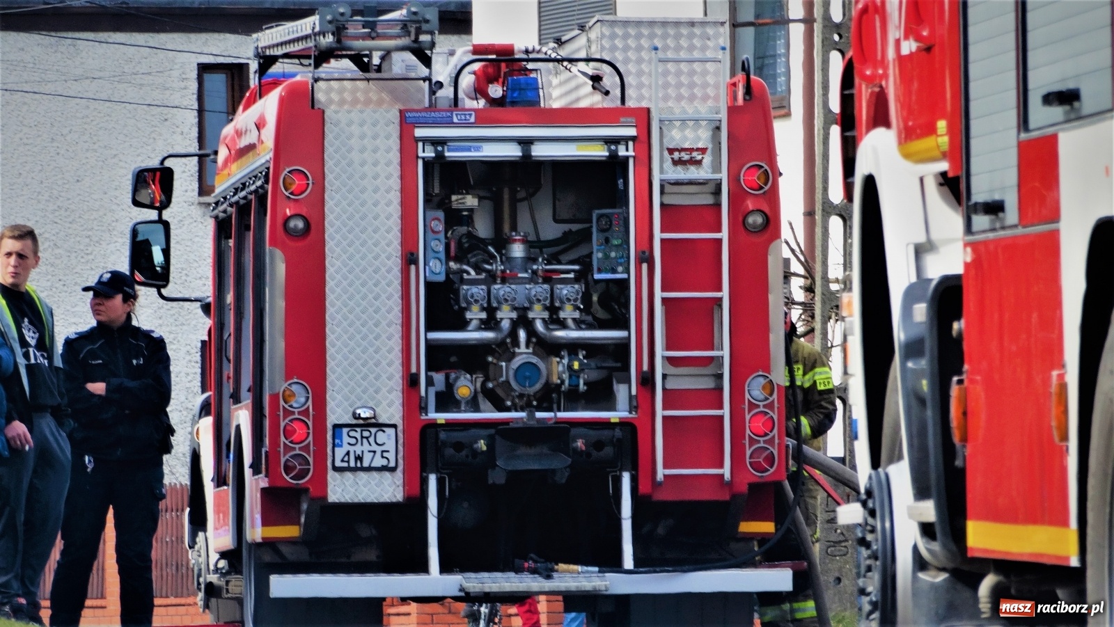 Zdjęcie w galerii na portalu naszraciborz.pl: Pożar poddasza domu w Nędzy [FOTO] wiadomości z regionu