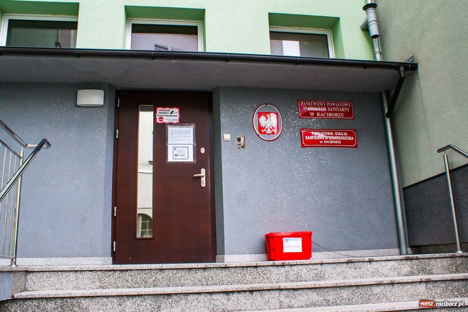 Zdjęcie w galerii na portalu naszraciborz.pl: Raciborski Sanepid bez bezpośredniej obsługi klientów wiadomości z regionu