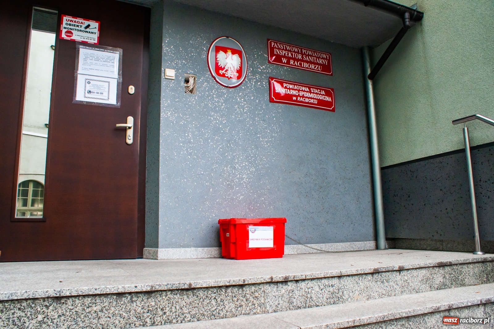 Zdjęcie w galerii na portalu naszraciborz.pl: Raciborski Sanepid bez bezpośredniej obsługi klientów wiadomości z regionu