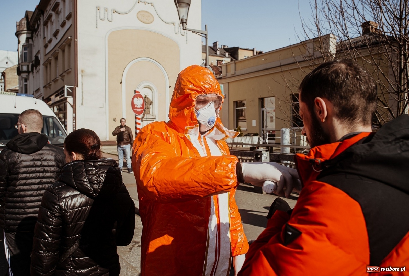 Zdjęcie w galerii na portalu naszraciborz.pl: Terytorialsi wspierają walkę z koronawirusem wiadomości z regionu