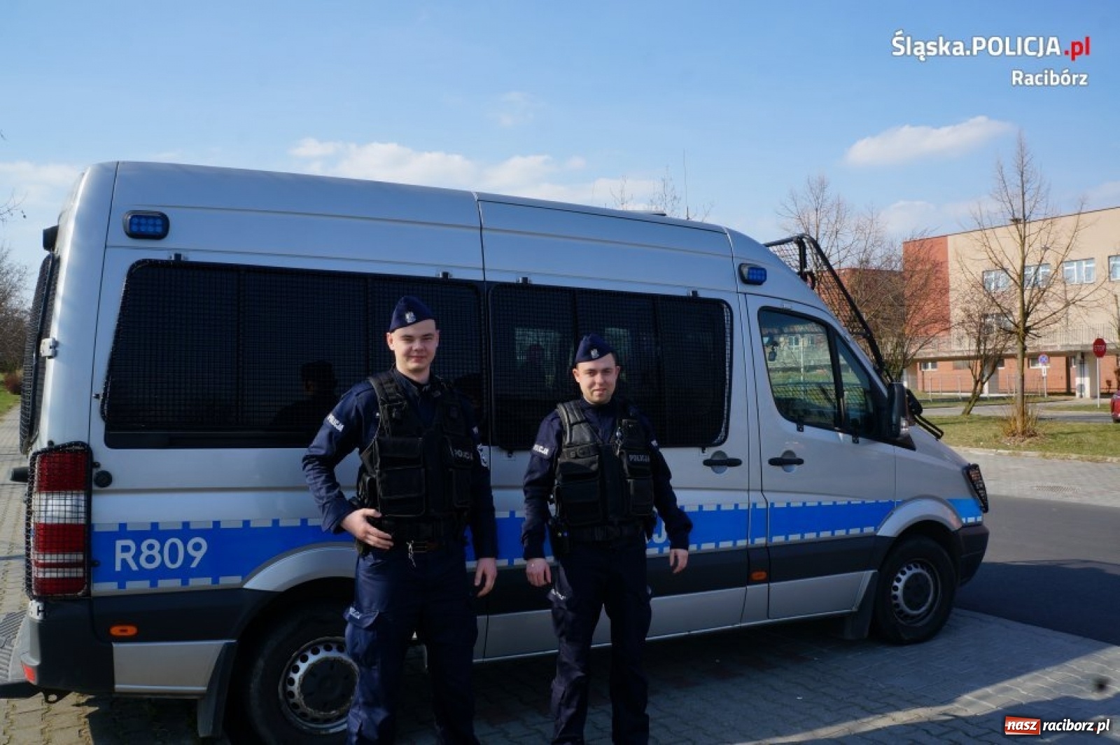 Zdjęcie w galerii na portalu naszraciborz.pl: Mundurowi połączyli siły w walce z epidemią wiadomości z regionu