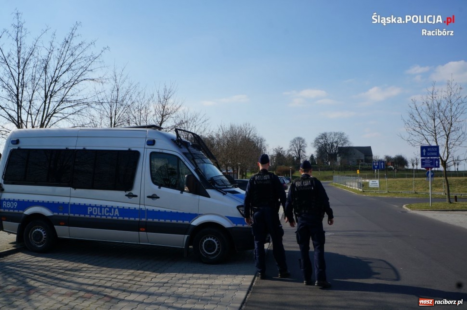 Zdjęcie w galerii na portalu naszraciborz.pl: Mundurowi połączyli siły w walce z epidemią wiadomości z regionu