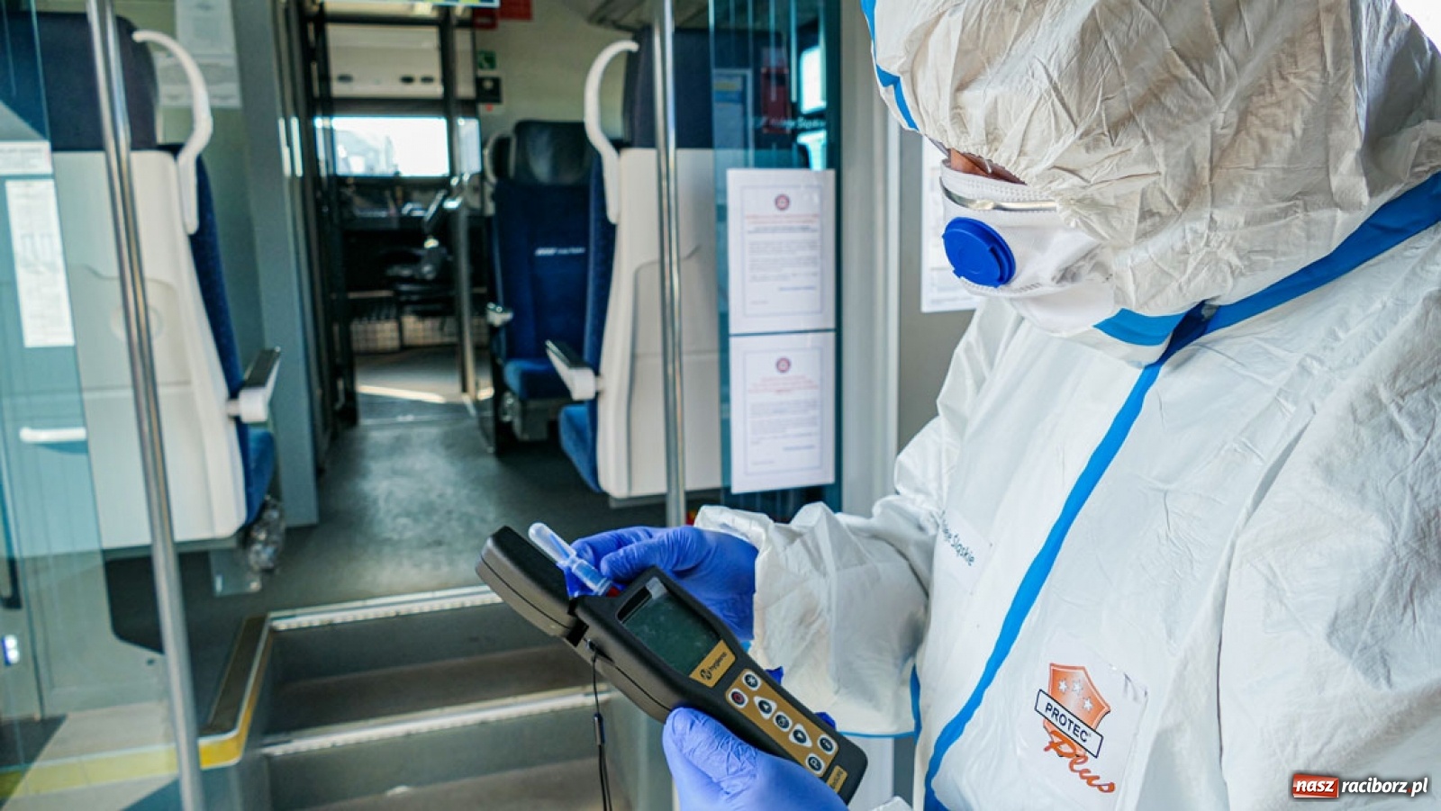 Zdjęcie w galerii na portalu naszraciborz.pl: Nowa broń Kolei Śląskich w walce z koronawirusem wiadomości z regionu