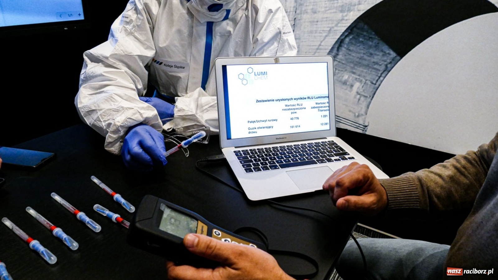 Zdjęcie w galerii na portalu naszraciborz.pl: Nowa broń Kolei Śląskich w walce z koronawirusem wiadomości z regionu