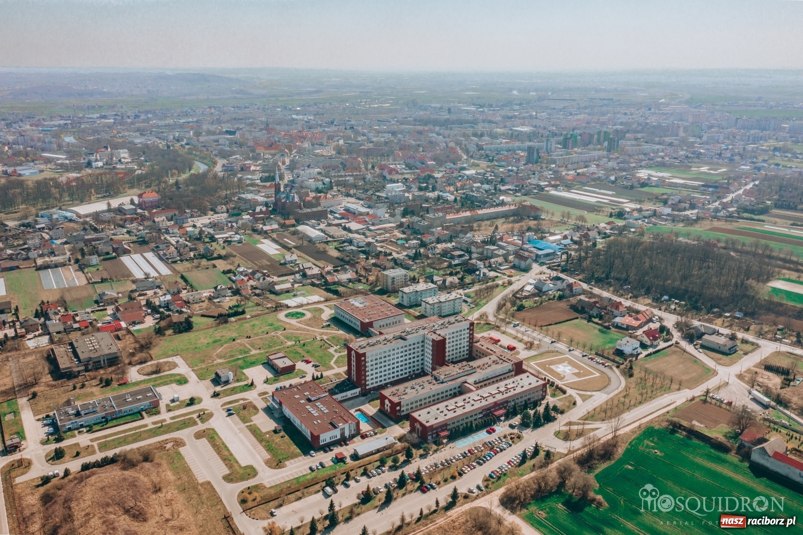 Zdjęcie w galerii na portalu naszraciborz.pl: Racibórz w czasie epidemii. Miasto bez ludzi! [FOTO] wiadomości z regionu