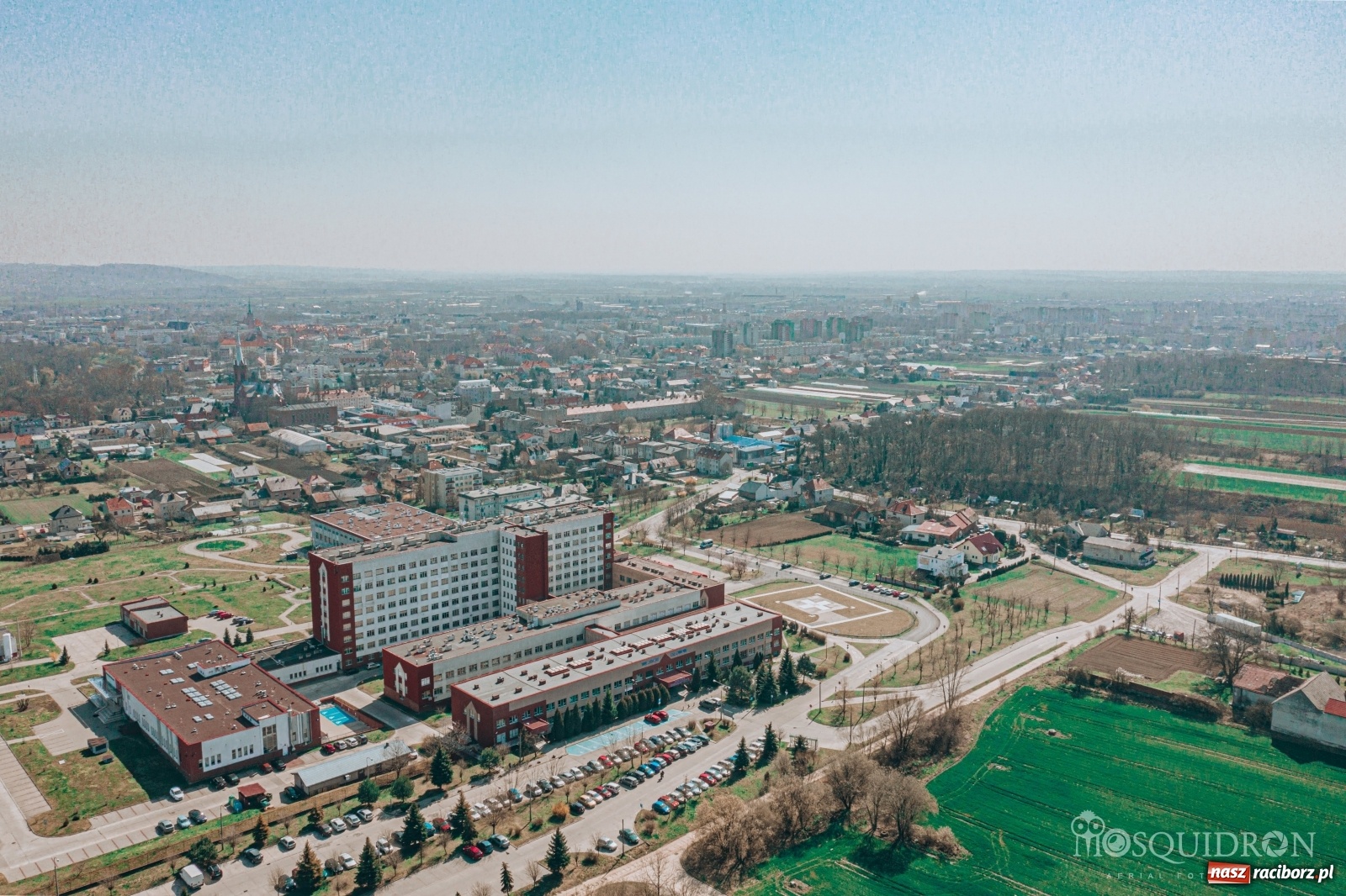 Zdjęcie w galerii na portalu naszraciborz.pl: Racibórz w czasie epidemii. Miasto bez ludzi! [FOTO] wiadomości z regionu