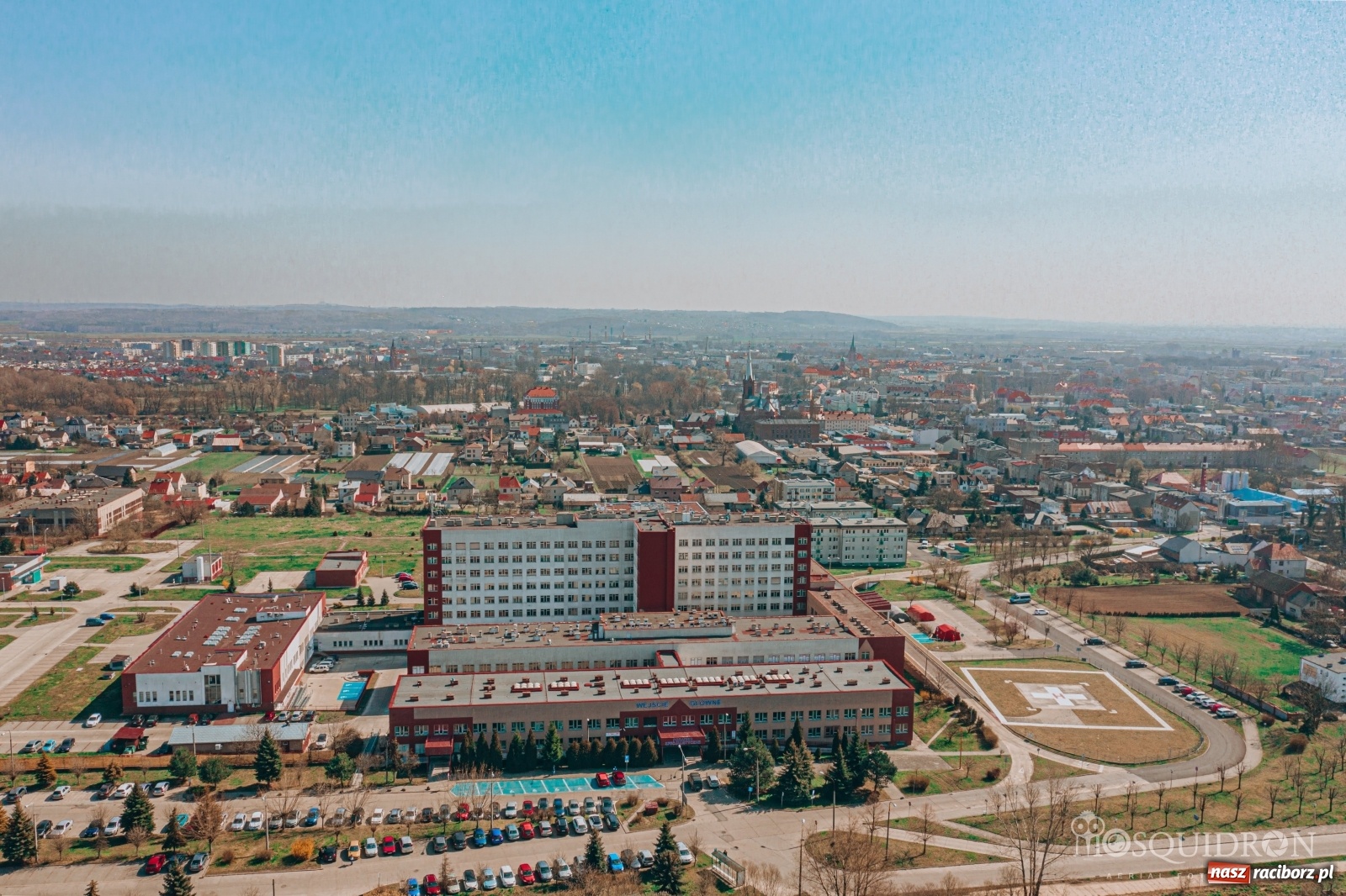 Zdjęcie w galerii na portalu naszraciborz.pl: Racibórz w czasie epidemii. Miasto bez ludzi! [FOTO] wiadomości z regionu
