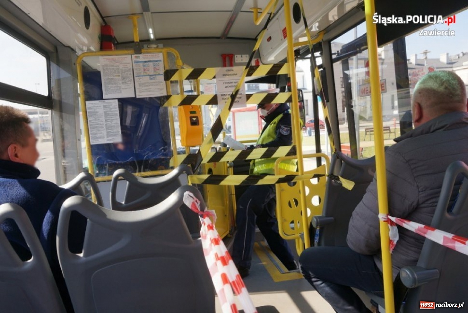 Zdjęcie w galerii na portalu naszraciborz.pl: Mandaty i pouczenia. Sypią się kary za łamanie zakazu zgromadzeń! wiadomości z regionu