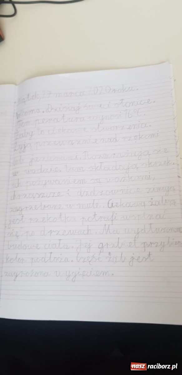 Zdjęcie w galerii na portalu naszraciborz.pl: Uczniowie ZSS radzą sobie z nauczaniem zdalnym wiadomości z regionu