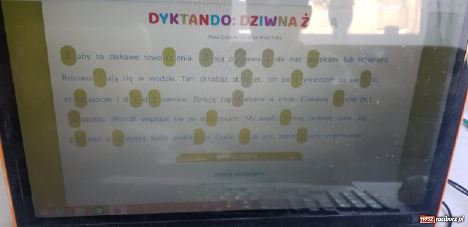 Zdjęcie w galerii na portalu naszraciborz.pl: Uczniowie ZSS radzą sobie z nauczaniem zdalnym wiadomości z regionu