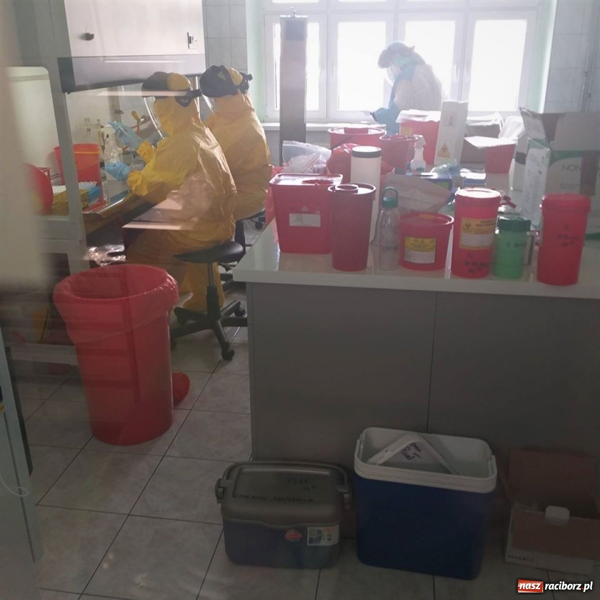 Zdjęcie w galerii na portalu naszraciborz.pl: Nowe miejsce badań próbek z Raciborza wiadomości z regionu