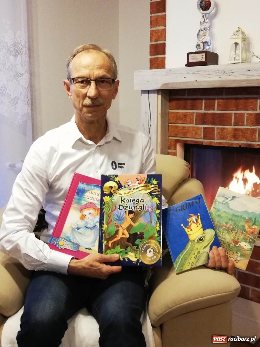 Zdjęcie w galerii na portalu naszraciborz.pl: Anita Włodarczyk i Witold Bańka czytają po śląsku dla najmłodszych wiadomości z regionu