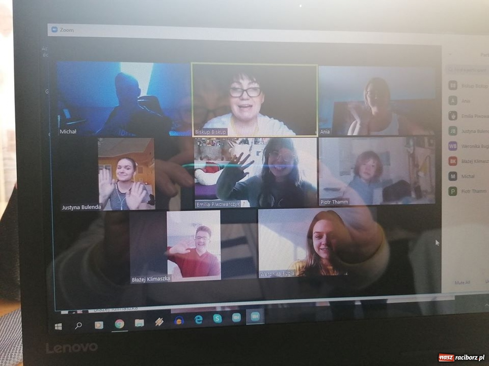 Zdjęcie w galerii na portalu naszraciborz.pl: MDK prowadzi zajęcia w formule zdalnej wiadomości z regionu