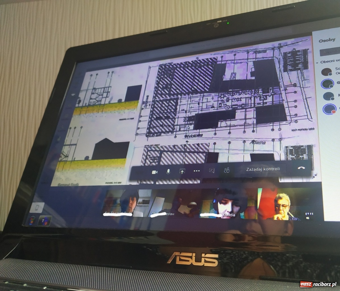 Zdjęcie w galerii na portalu naszraciborz.pl: Za nami pierwsze obrony online w raciborskiej uczelni wiadomości z regionu