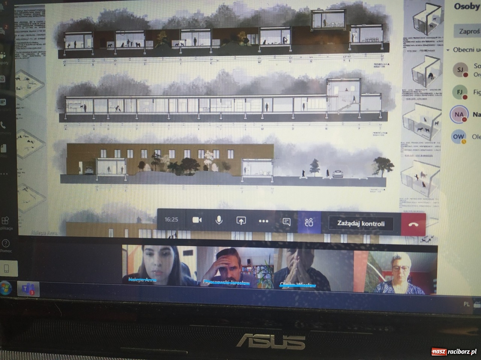 Zdjęcie w galerii na portalu naszraciborz.pl: Za nami pierwsze obrony online w raciborskiej uczelni wiadomości z regionu