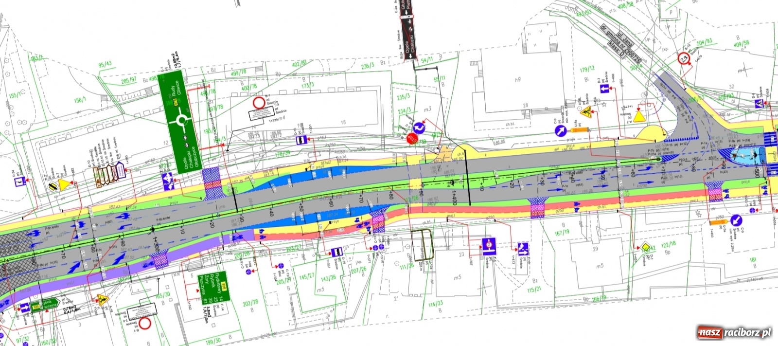 Zdjęcie w galerii na portalu naszraciborz.pl: W pasie drogowym na Bosackiej nie będzie drzew wiadomości z regionu
