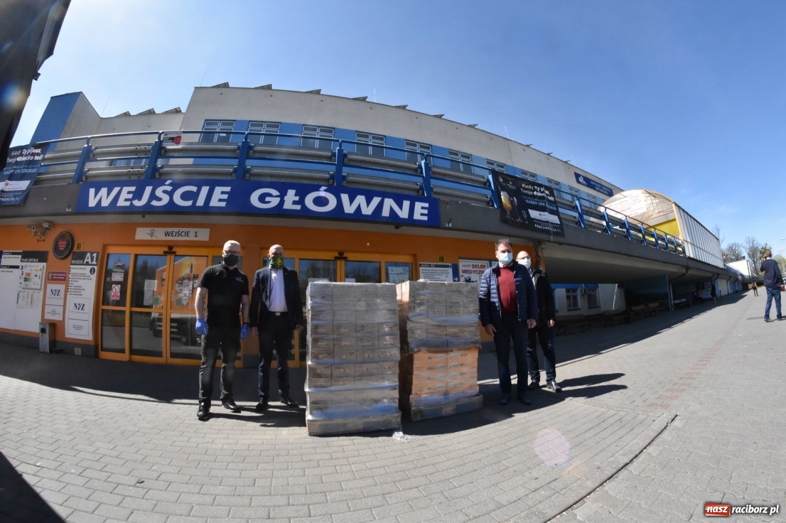 Zdjęcie w galerii na portalu naszraciborz.pl: Raciborski szpital ze wsparciem Pamapolu wiadomości z regionu