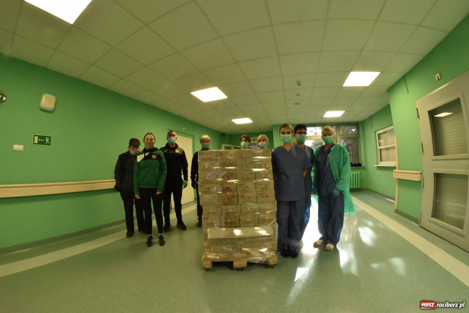 Zdjęcie w galerii na portalu naszraciborz.pl: Raciborski szpital ze wsparciem Pamapolu wiadomości z regionu