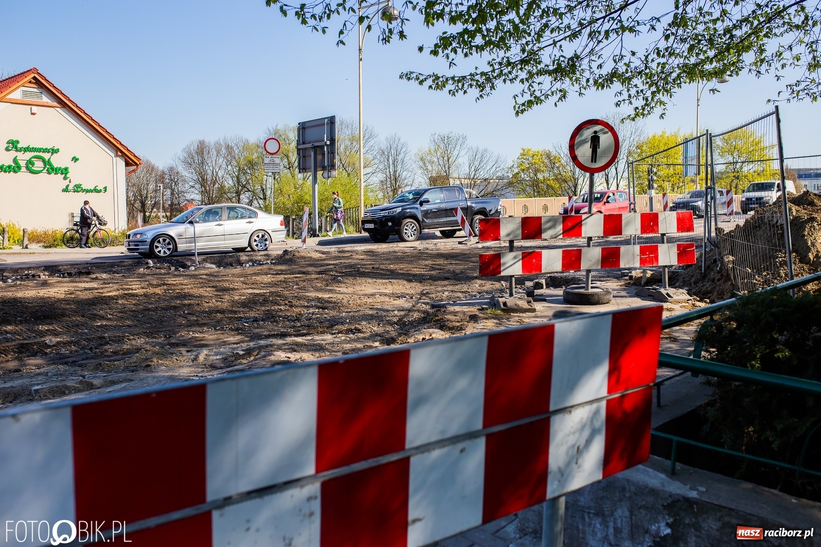 Zdjęcie w galerii na portalu naszraciborz.pl: Budowa ronda Timelapse [WIDEO] wiadomości z regionu