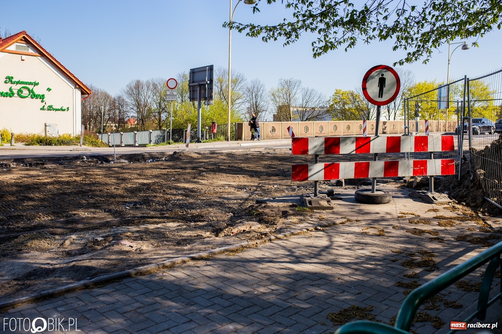 Zdjęcie w galerii na portalu naszraciborz.pl: Budowa ronda Timelapse [WIDEO] wiadomości z regionu
