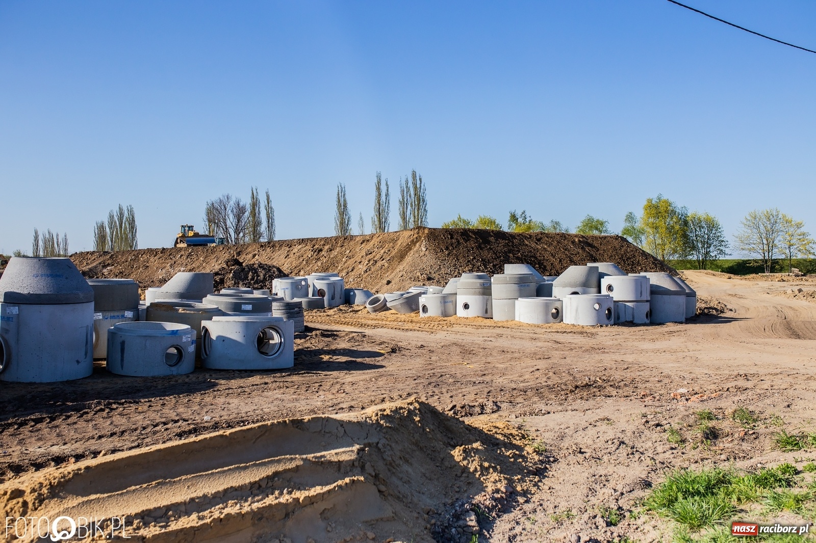 Zdjęcie w galerii na portalu naszraciborz.pl: Strabag Infrastruktura szybko posuwa się do przodu [FOTO] wiadomości z regionu