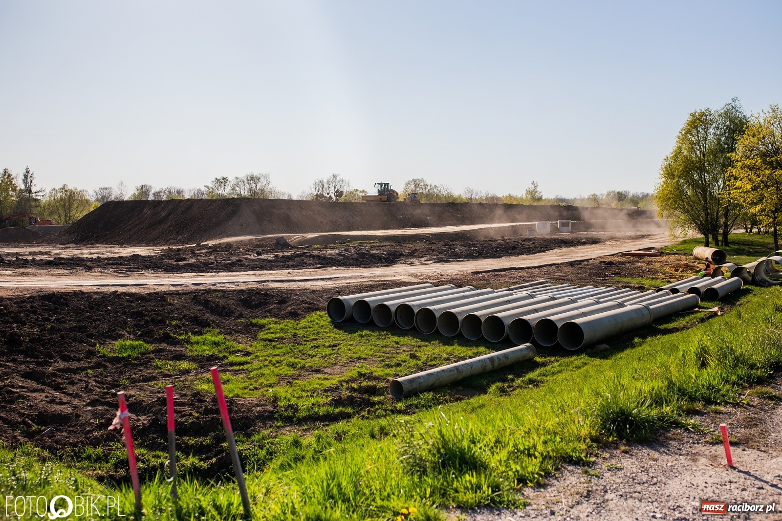 Zdjęcie w galerii na portalu naszraciborz.pl: Strabag Infrastruktura szybko posuwa się do przodu [FOTO] wiadomości z regionu