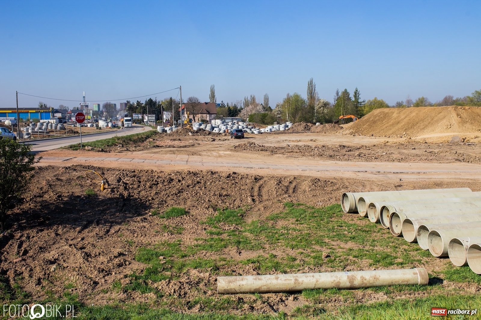 Zdjęcie w galerii na portalu naszraciborz.pl: Strabag Infrastruktura szybko posuwa się do przodu [FOTO] wiadomości z regionu