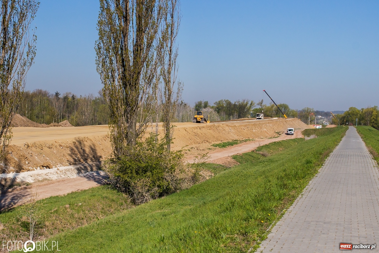 Zdjęcie w galerii na portalu naszraciborz.pl: Strabag Infrastruktura szybko posuwa się do przodu [FOTO] wiadomości z regionu