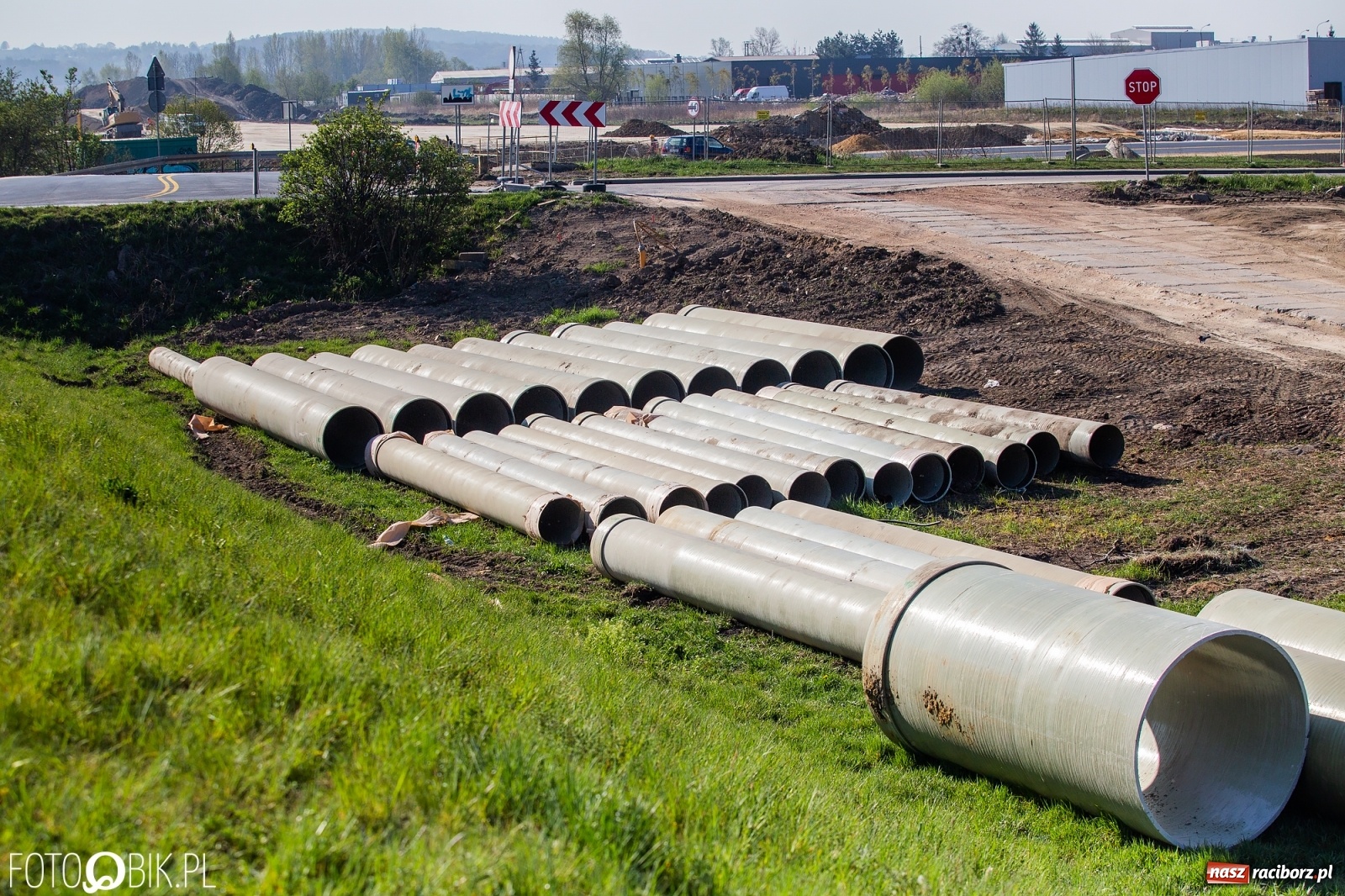 Zdjęcie w galerii na portalu naszraciborz.pl: Strabag Infrastruktura szybko posuwa się do przodu [FOTO] wiadomości z regionu