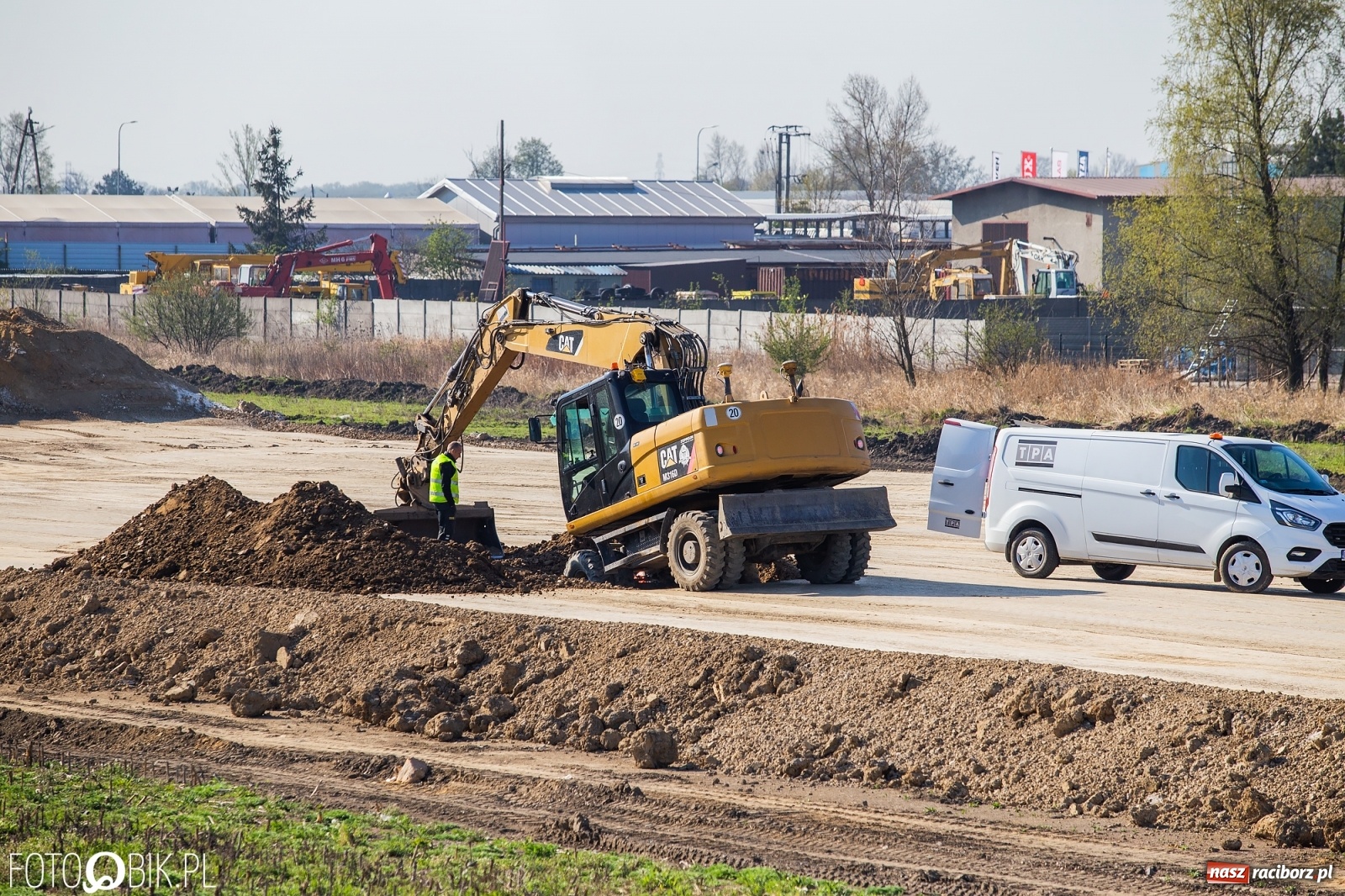 Zdjęcie w galerii na portalu naszraciborz.pl: Strabag Infrastruktura szybko posuwa się do przodu [FOTO] wiadomości z regionu