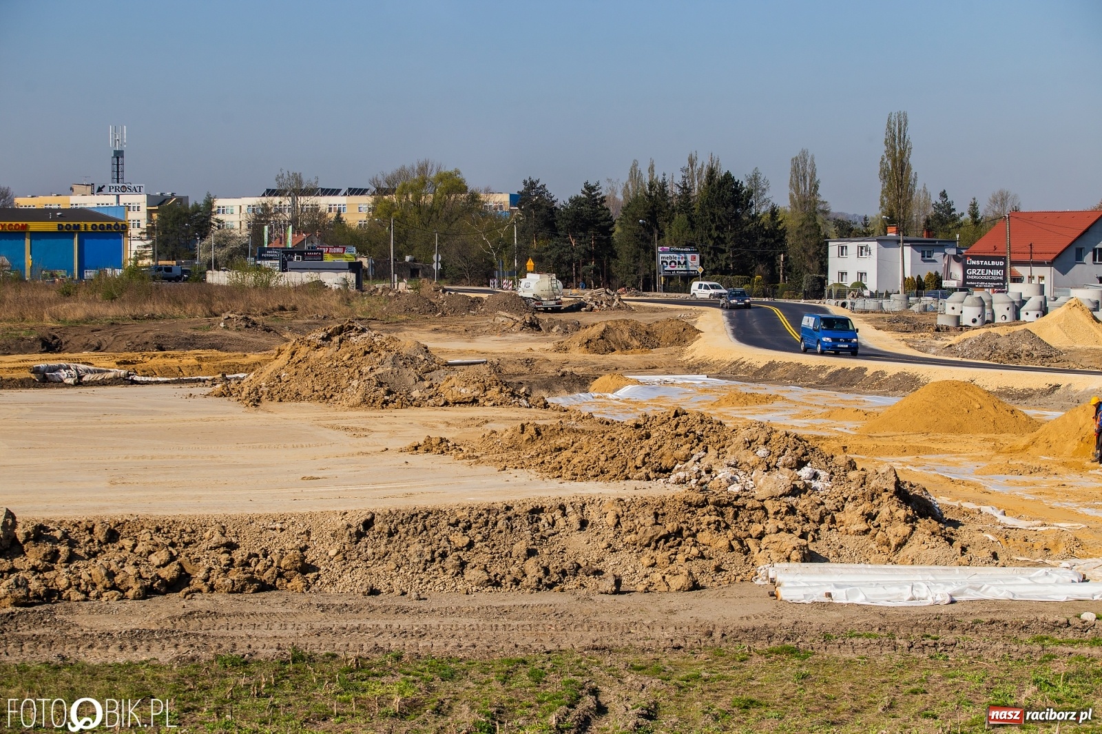 Zdjęcie w galerii na portalu naszraciborz.pl: Strabag Infrastruktura szybko posuwa się do przodu [FOTO] wiadomości z regionu