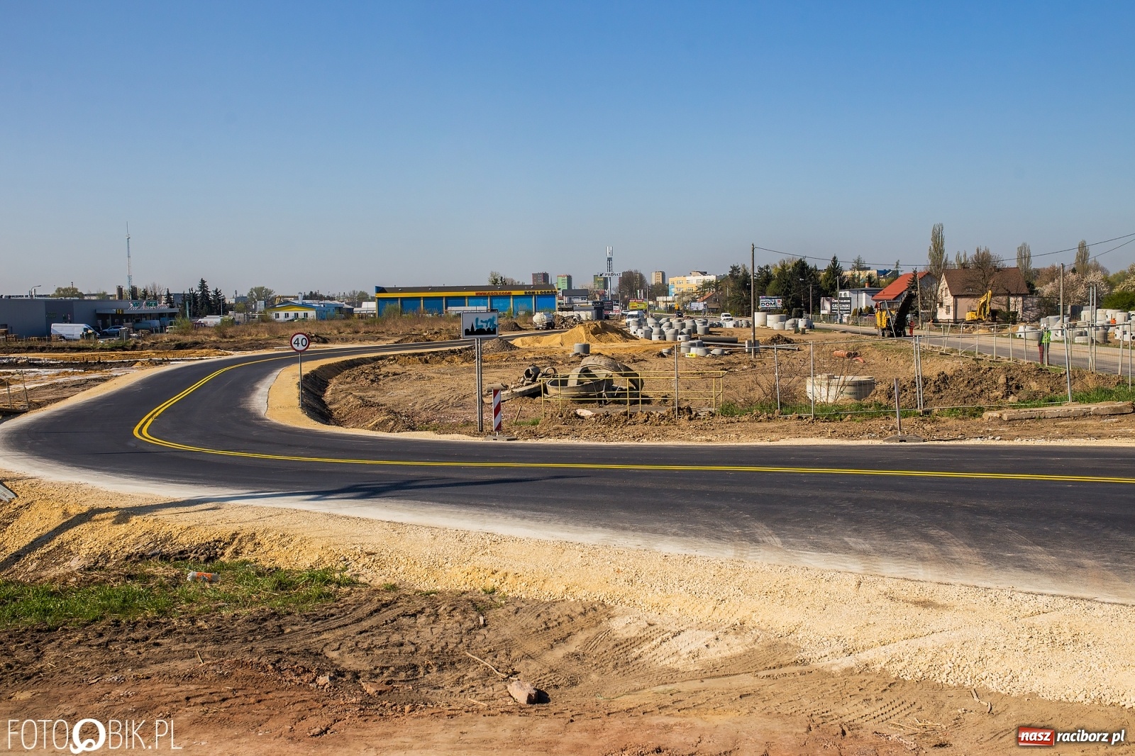 Zdjęcie w galerii na portalu naszraciborz.pl: Strabag Infrastruktura szybko posuwa się do przodu [FOTO] wiadomości z regionu