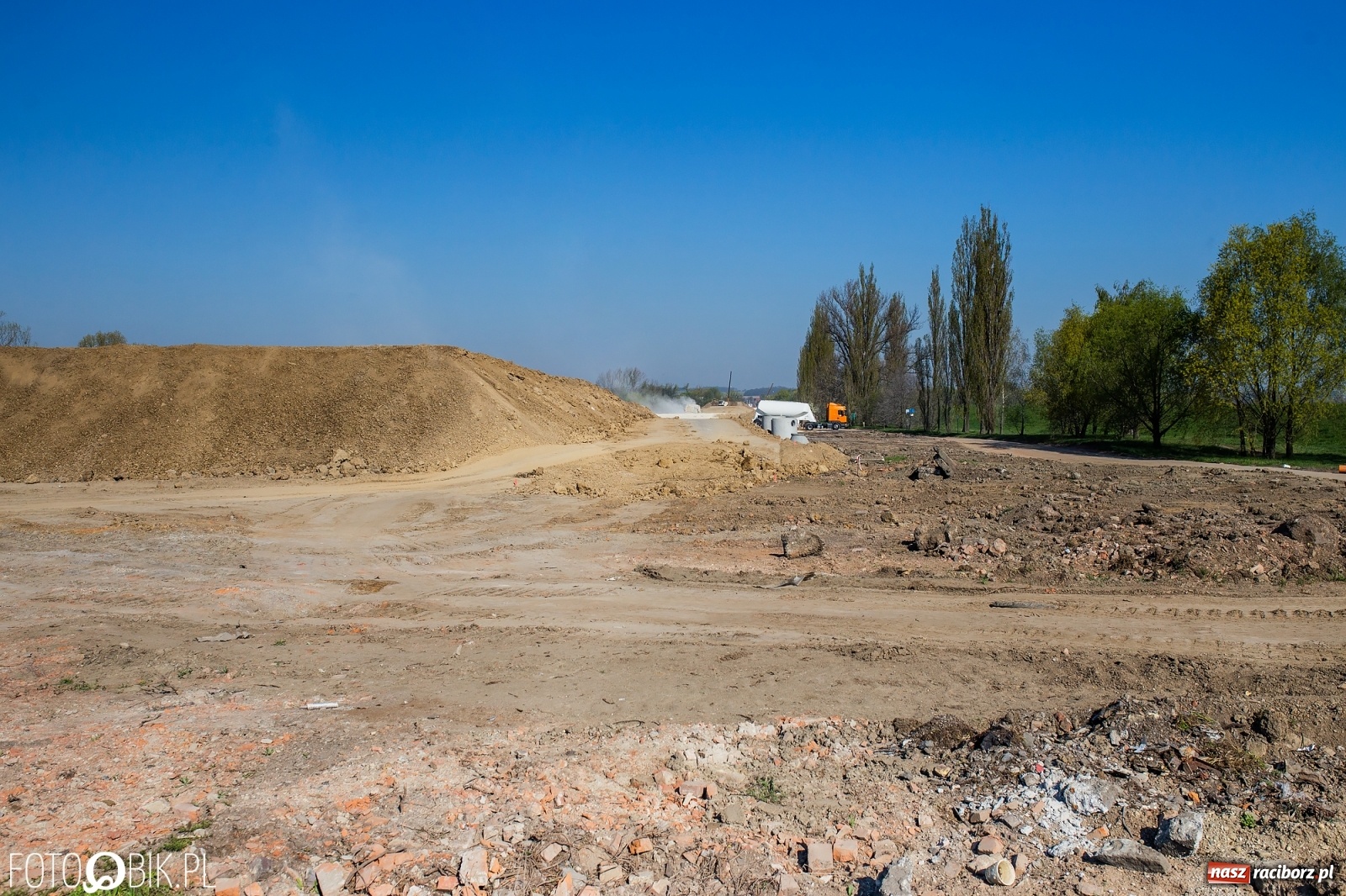 Zdjęcie w galerii na portalu naszraciborz.pl: Strabag Infrastruktura szybko posuwa się do przodu [FOTO] wiadomości z regionu