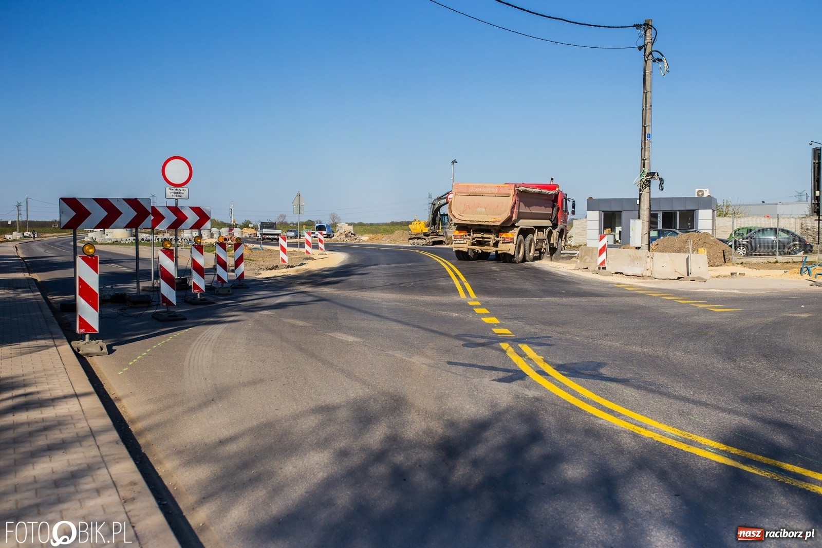 Zdjęcie w galerii na portalu naszraciborz.pl: Strabag Infrastruktura szybko posuwa się do przodu [FOTO] wiadomości z regionu