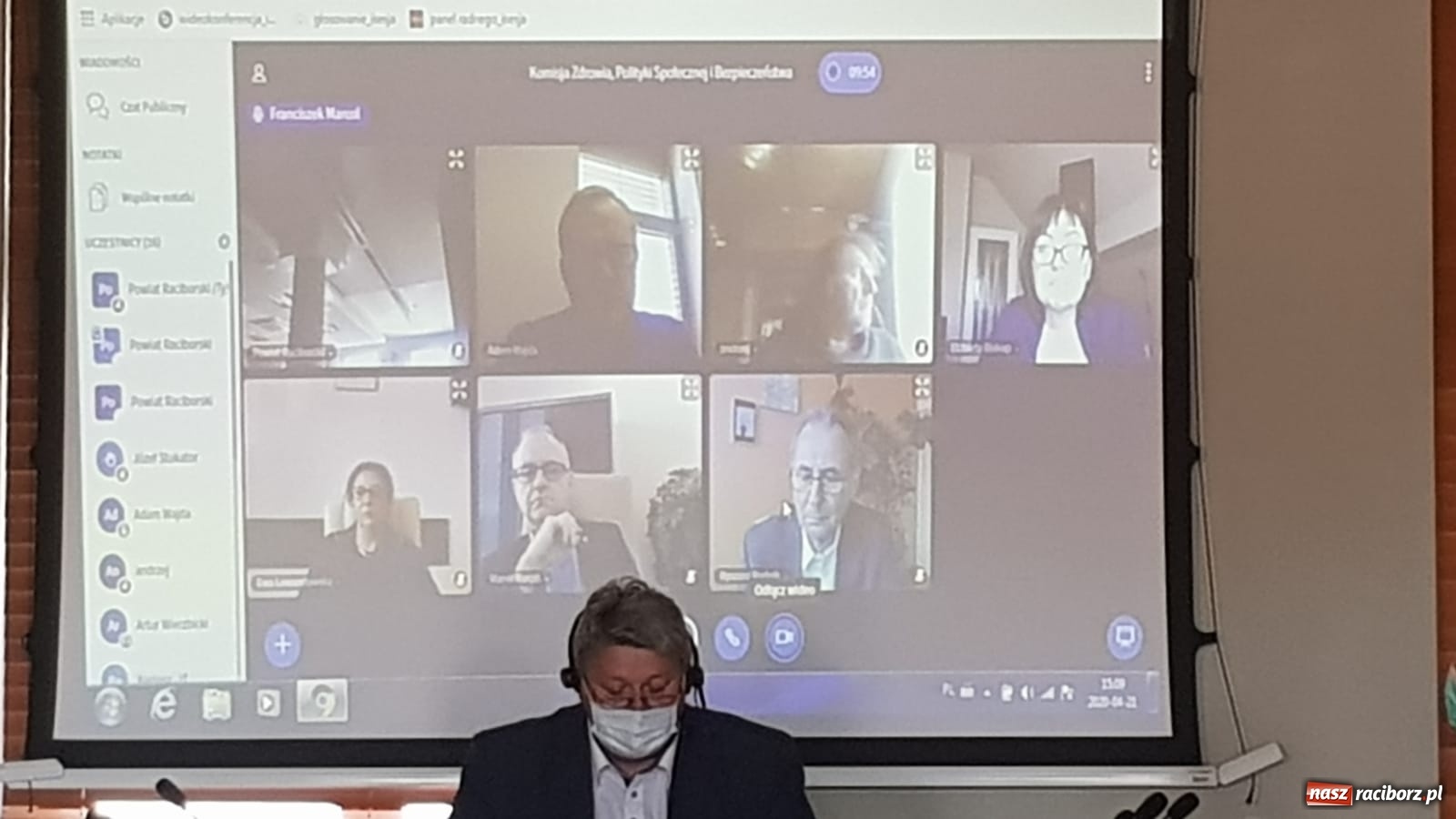 Zdjęcie w galerii na portalu naszraciborz.pl: Franciszek Marcol o posiedzeniu komisji: jedna wielka porażka!  wiadomości z regionu