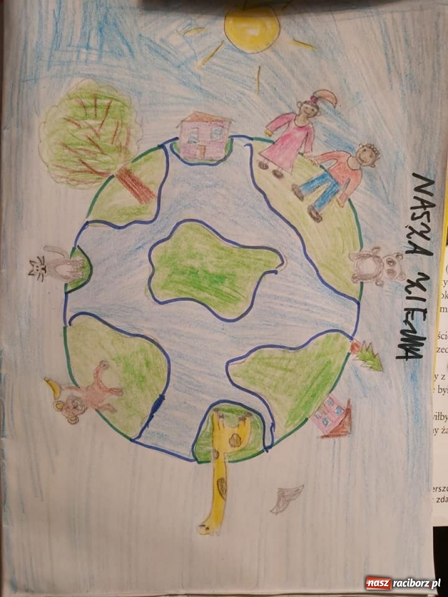 Zdjęcie w galerii na portalu naszraciborz.pl: Światowy Dzień Ziemi. Uczniowie ZSS pamiętają o ekologii wiadomości z regionu