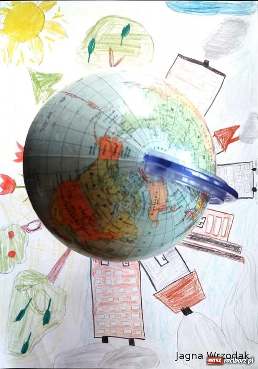 Zdjęcie w galerii na portalu naszraciborz.pl: Światowy Dzień Ziemi. Uczniowie ZSS pamiętają o ekologii wiadomości z regionu