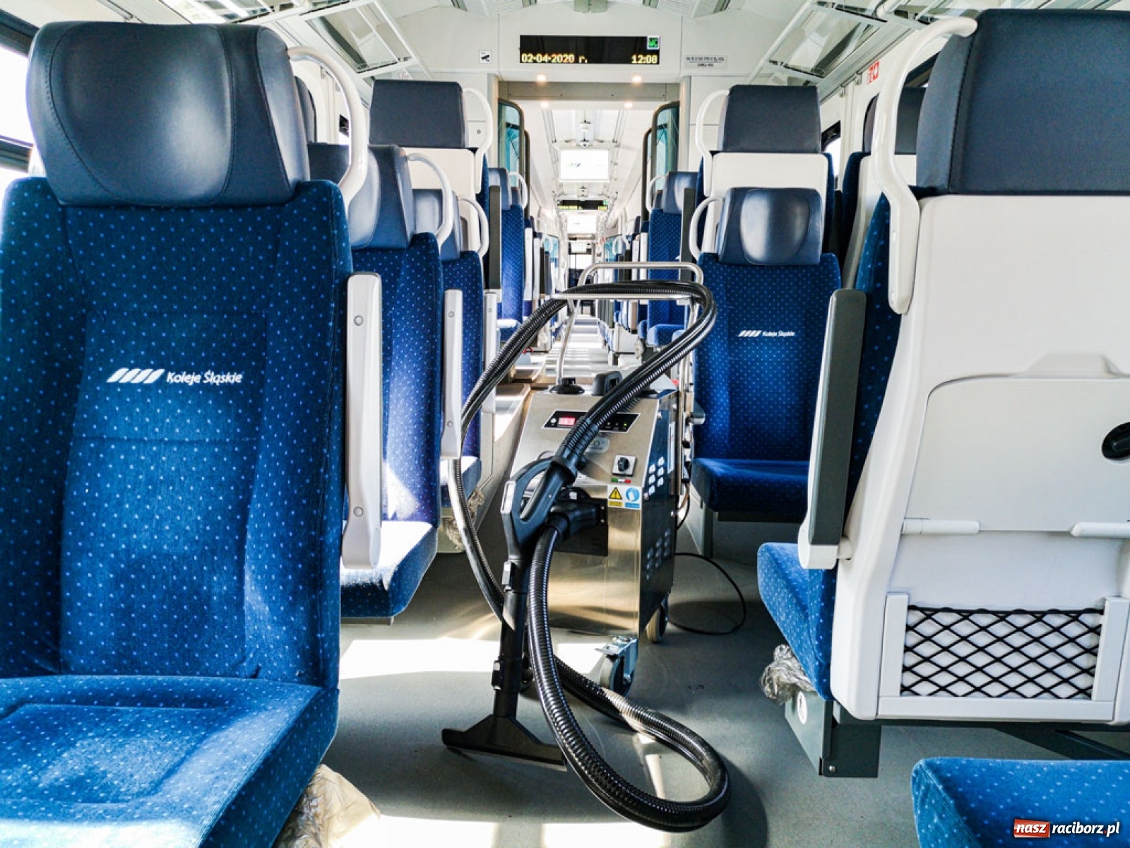 Zdjęcie w galerii na portalu naszraciborz.pl: Koleje Śląskie podkręcają temperaturę. Sucha para nowym rozwiązaniem przewoźnika wiadomości z regionu