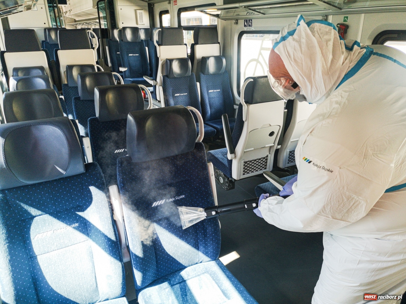 Zdjęcie w galerii na portalu naszraciborz.pl: Koleje Śląskie podkręcają temperaturę. Sucha para nowym rozwiązaniem przewoźnika wiadomości z regionu