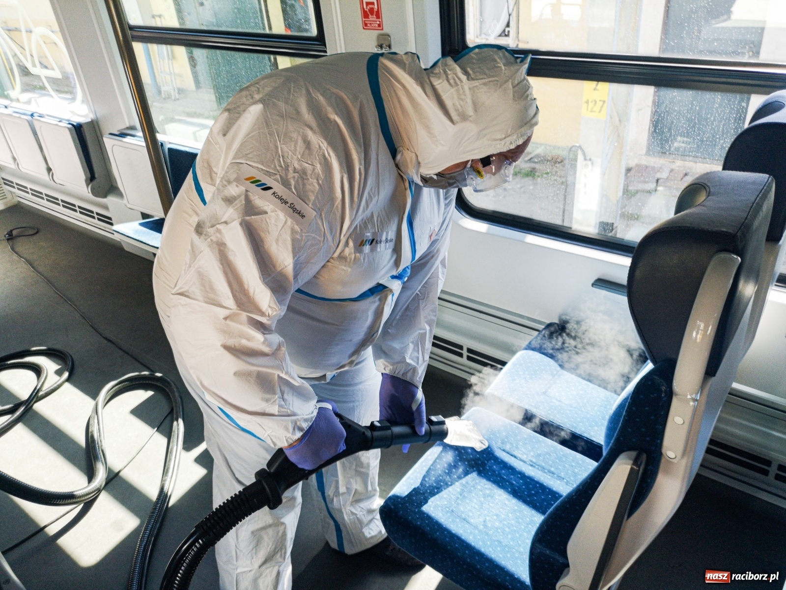 Zdjęcie w galerii na portalu naszraciborz.pl: Koleje Śląskie podkręcają temperaturę. Sucha para nowym rozwiązaniem przewoźnika wiadomości z regionu