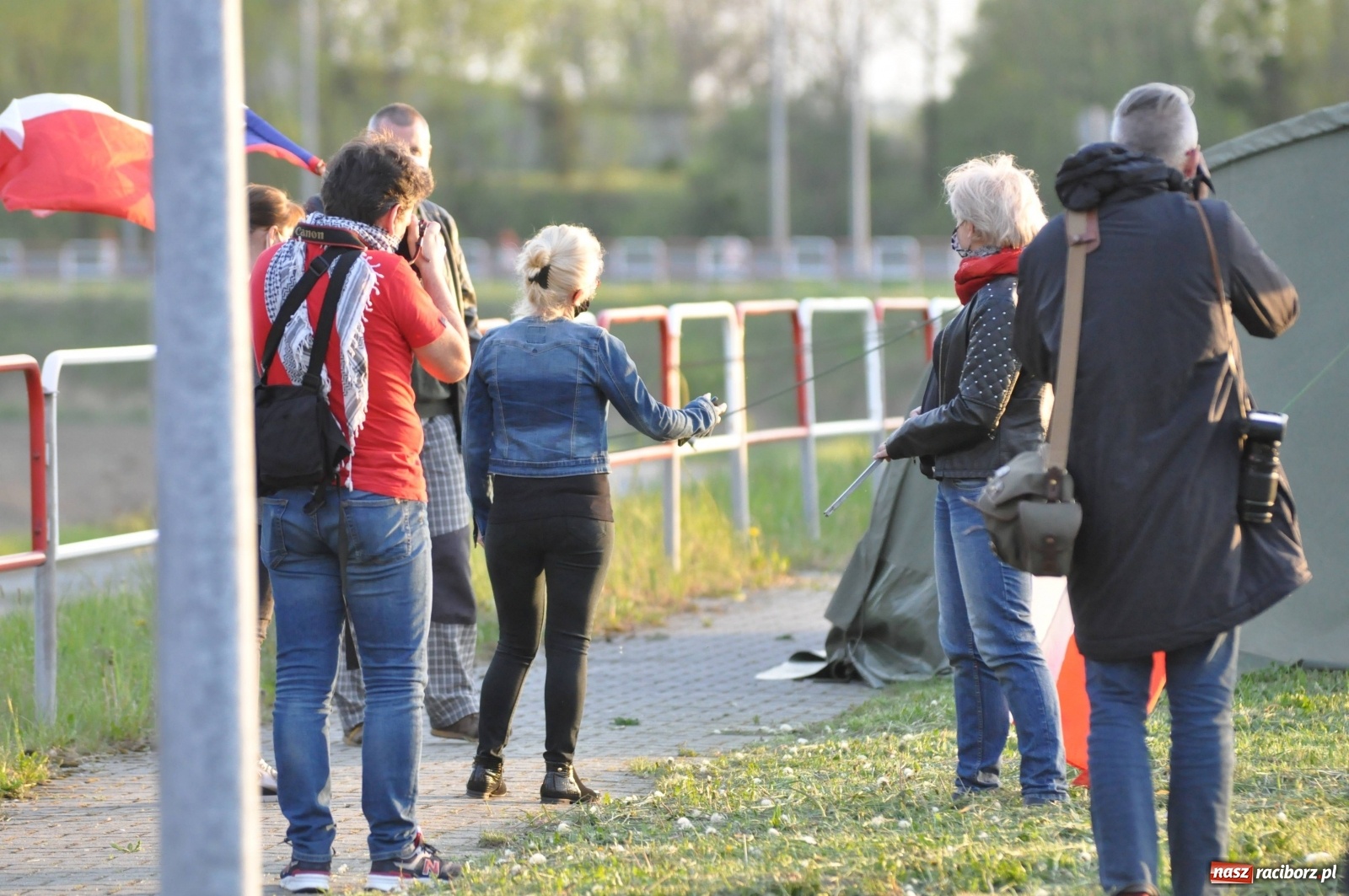 Zdjęcie w galerii na portalu naszraciborz.pl: Pracownicy transgraniczni protestowali w Chałupkach [FOTO i WIDEO] wiadomości z regionu