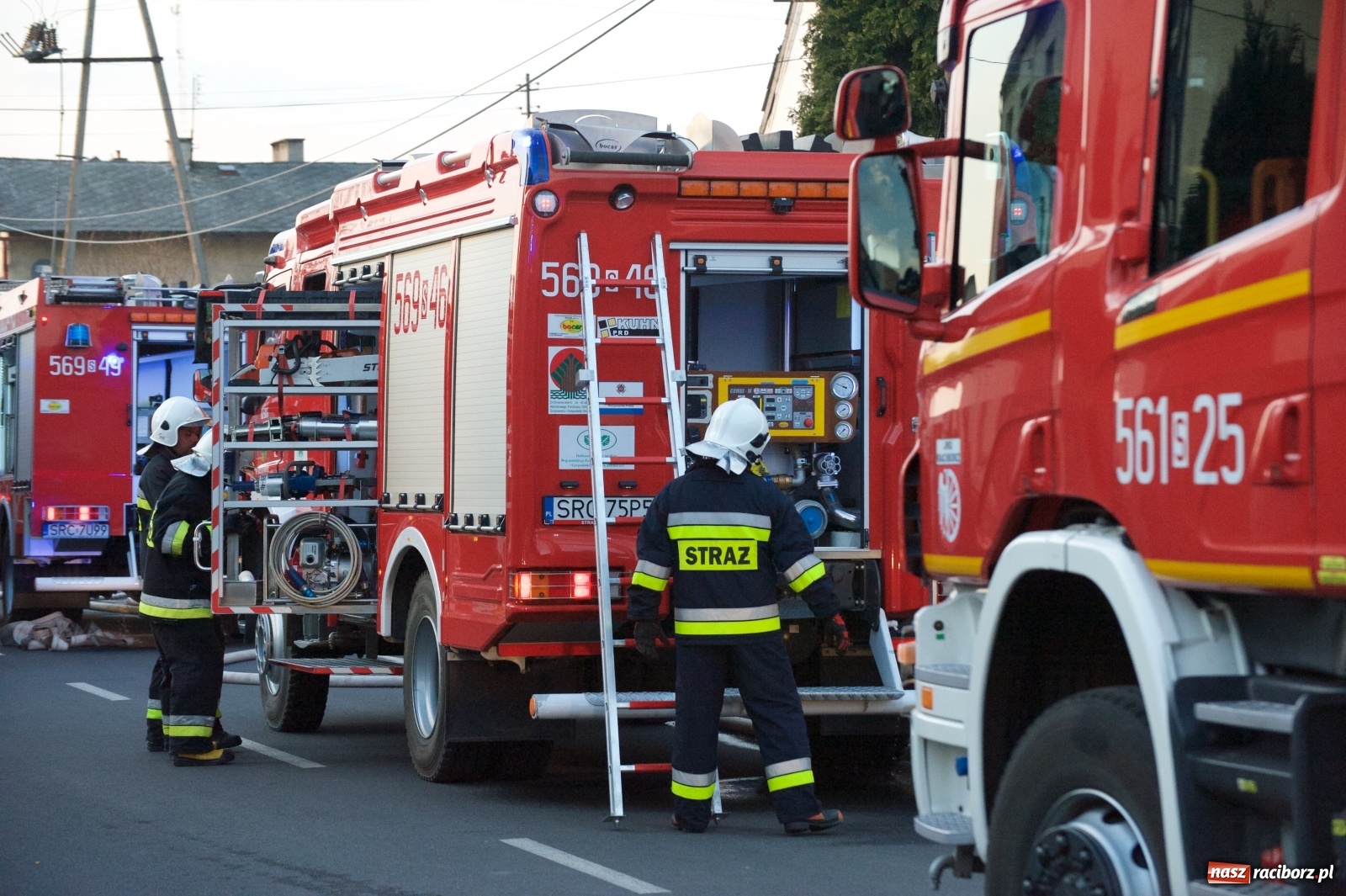 Zdjęcie w galerii na portalu naszraciborz.pl: Pożar domu na Zamkowej w Tworkowie [FOTO i WIDEO] wiadomości z regionu